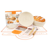 UDUK round 10-inch banneton bread proofing basket shapes perfect loaves.