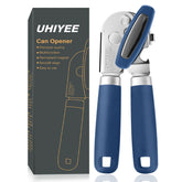 UHIYEE manual can opener dual-layer steel for durable, smooth cutting