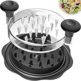 Ukeetap 10-inch Pro Chicken Shredder top view for quick shredding