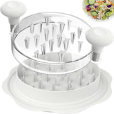 Ukeetap 10-inch Pro Shredder top lid teeth for fast, even shredding.