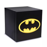 Ukonic Batman logo cooler front view with compact 6.7 L capacity for small spaces.