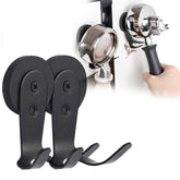 Ulirds 2-pack magnetic portafilter holder keeps portafilters within reach without scratching surfaces.