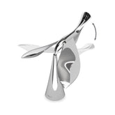 Umbra Tipsy bottle opener on balancing stand, stylish centerpiece and reliable opener