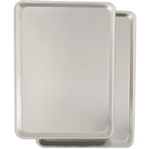 Umite Chef warp-resistant baking sheet set in assembly view for consistent heat and even browning.