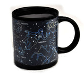 The Unemployed Philosophers Guild mug reveals Cassiopeia when hot, ideal for mindful mornings.