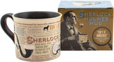 The Unemployed Philosophers Guild Sherlock Holmes mug with quotes design for daily inspiration.