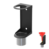 UNITEDPOWER wall-mount oil funnel holder securely organized for quick access