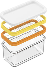 UNIVIVO butter slicer with stainless blades for clean, precise cuts.