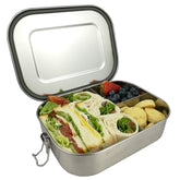 UPTRUST leak-proof stainless steel bento lid with secure clip for on-the-go meals