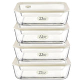 Urban Green rectangle 23oz container ready for everyday meal prep and portion control.