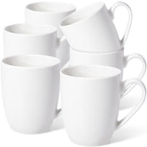 Urbanstrive 16oz white mug set front view for home and office use.
