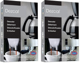 Urnex Dezcal packets for fast descaling in coffee machines