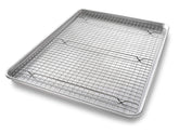 USA Pan 1607CR extra-large sheet pan with nonstick coating for easy release