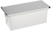 USA Pan Pullman loaf pan with cover front view for uniform rise