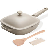 USELUCK Pix Pan with Lid Morning Mist—spacious surface for batch cooking