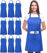 Utopia Kitchen 10-pack bib apron for organized, mess-free prep in home kitchens.
