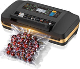 Vacuum Sealer Machine with 95kPa suction for airtight freshness