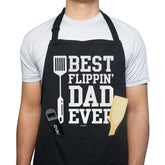 VAGAVY apron front view showing bold design and everyday grilling comfort