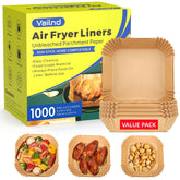 Vailnd 1000-pack air fryer liners box for organized storage and quick access