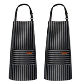 VALOME dual-pocket apron design keeps tools within reach while cooking.