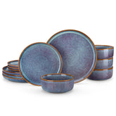Vancasso Playa plates and bowls setup on a table, ideal for everyday family dining.