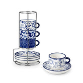 Vancasso Selene espresso cups set of 4 ideal for elegant tasting sessions