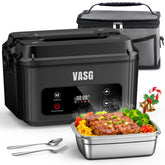VASG Advanced cordless heated lunch box lid closed for portable meals