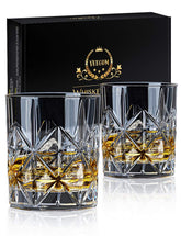 veecom whiskey glass set 2 with 10 oz capacity for bourbon and cocktails