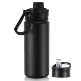 Vegond 16oz insulated bottle with straw lids for on-the-go hydration.