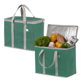 Veno 2-Pack cooler bags collapsible for compact storage and transport.