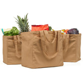 VeraMia canvas grocery bag with dual handles for versatile daily carrying.