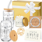 Vesici gift box for Christian women with Bible verse glass, a thoughtful spiritual keepsake