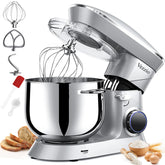Vezzio 9.5 Qt stand mixer with large bowl for big batches and doughs.