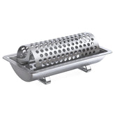 VIDOR U-shaped butter roller in stainless steel delivering smooth, even spreads on bread.