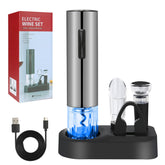 VIDYSUFYR electric wine opener on bottle demonstrates smooth cork removal for effortless entertaining