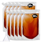 Vignee Concealable cruise flask set with 32oz bottles for travel convenience