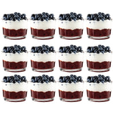 Vikko 7-ounce glass bowls for individual desserts and layered treats