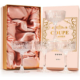 VIMERPA coupe glasses set of four for elegant entertaining.