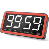 VOCOO digital timer with 7.8-inch display, easy-to-read from a distance.