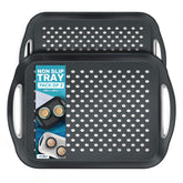 Volila non-slip dots keep meals secure during couch dining.