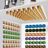 VOMELON coffee pod holder on wall mount saves counter space and keeps pods ready