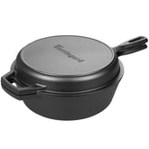 VORRINGARD Dutch oven with lid for versatile cooking and even heat distribution