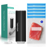 VOYOR VS210 handheld vacuum sealer highlighting compact on-the-go freshness