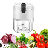 Vshinic garlic chopper with 250ml bowl for quick prep at home