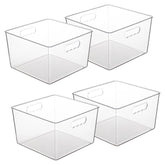 Vtopmart extralarge clear storage bin for pantry organization and easy ingredient access.