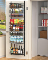 VyGrow over-the-door pantry organizer 8-tier for easy kitchen storage.
