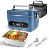 VYRALOFT cordless lunch box front view illustrating compact design for office use