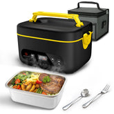 VYRALOFT cordless lunch box front view shows sleek design for on-the-go meals.