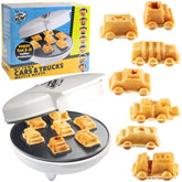 Waffle Wow police car waffle shape for kid-friendly breakfasts and imaginative mornings