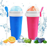 WALLBIG Slushie Maker Cup pair ready for quick at-home smoothies.